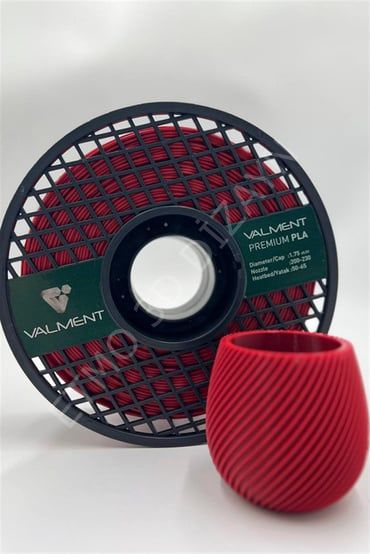 Valment Filament Koyu Kırmızı Premium PLA