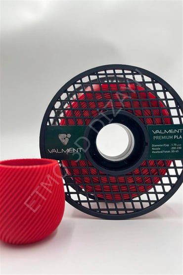 Valment Filament Kırmızı Premium PLA