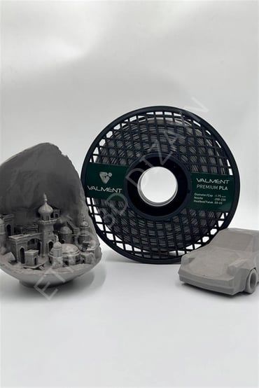 Valment Filament Gri Premium PLA