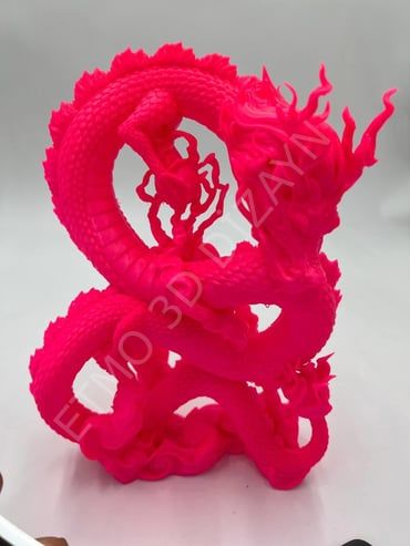 Valment Filament PLA + 1,75mm Premium Neon Pembe