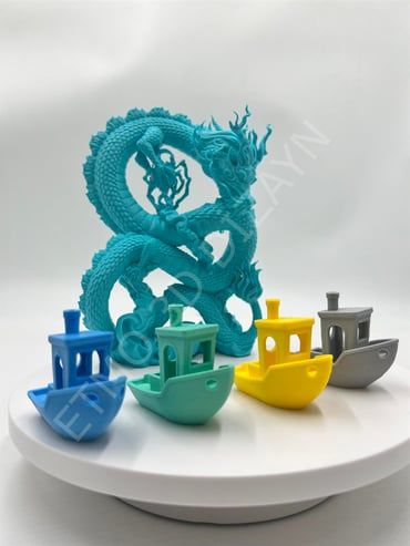Valment Filament PLA + 1,75mm Premium Pastel Gök Mavisi